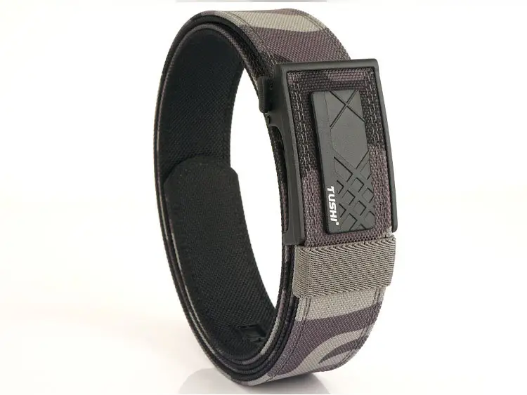 Men's Black Tactical Belt 3.8" Automatic Buckle — feature 20