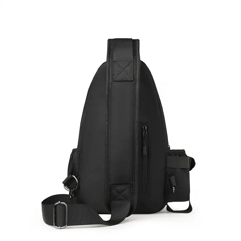 Men's Black Crossbody Shoulder Bag for Commute Business Casual Messenger - Image 5