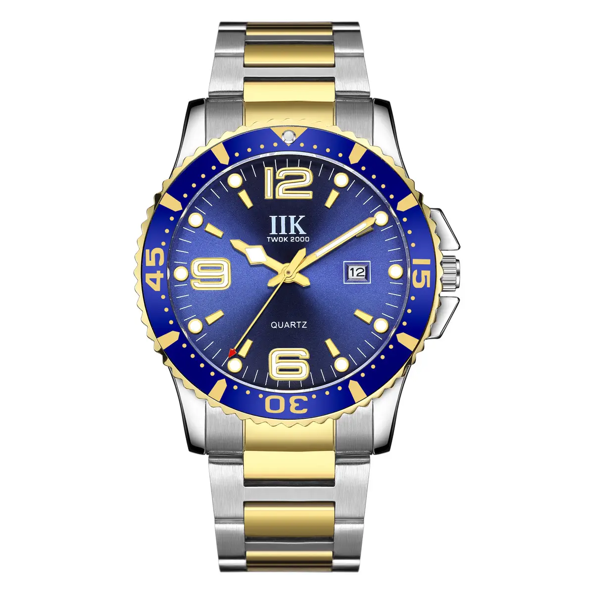 IIK Green Quartz Watch for Men Waterproof Ring Watch - Image 11