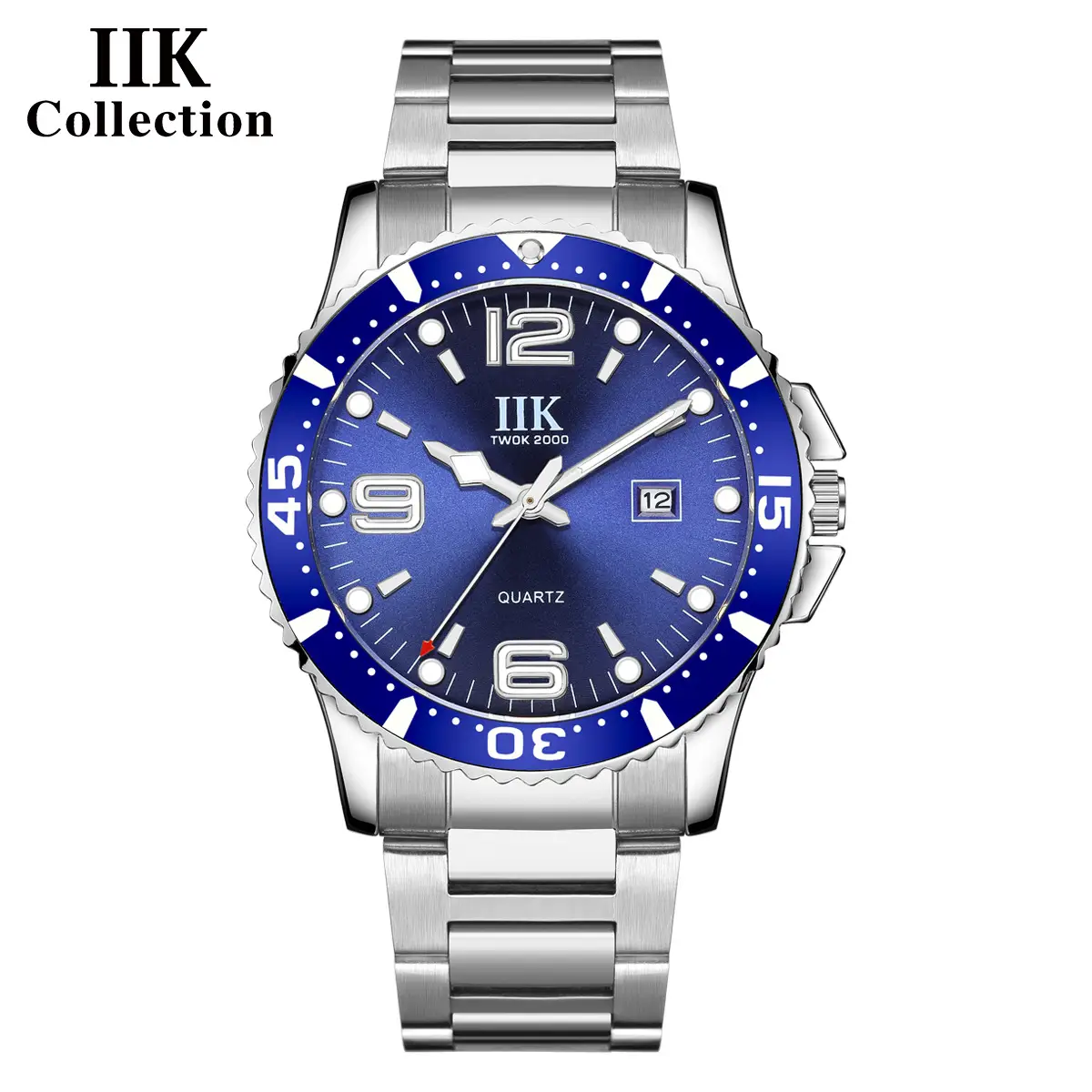 IIK Green Quartz Watch for Men Waterproof Ring Watch - Image 2