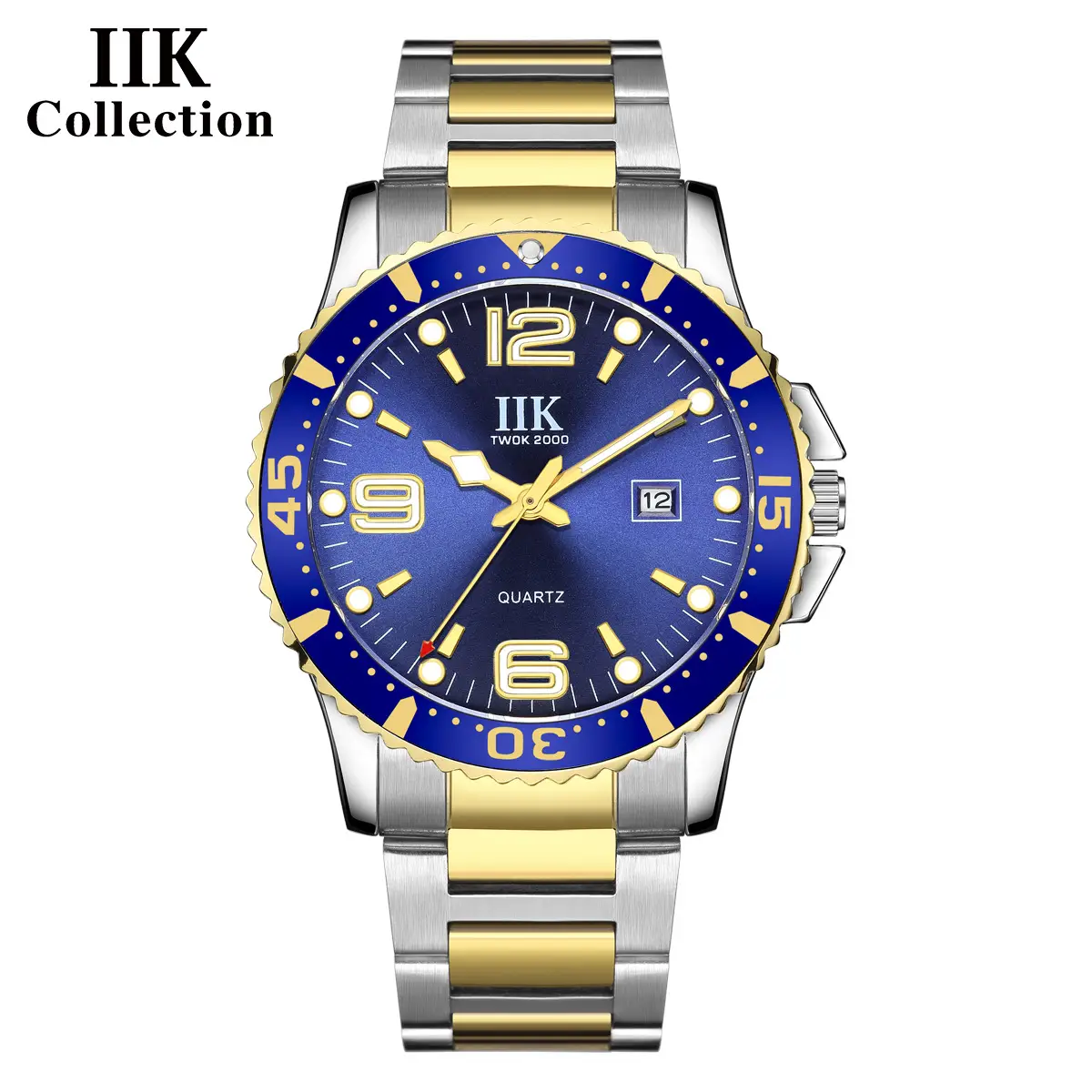 IIK Green Quartz Watch for Men Waterproof Ring Watch - Image 6