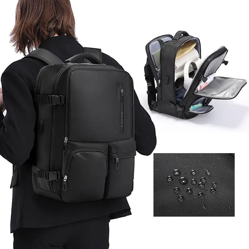 Green Large Capacity Korean Style Computer Backpack for Men Women - Image 8