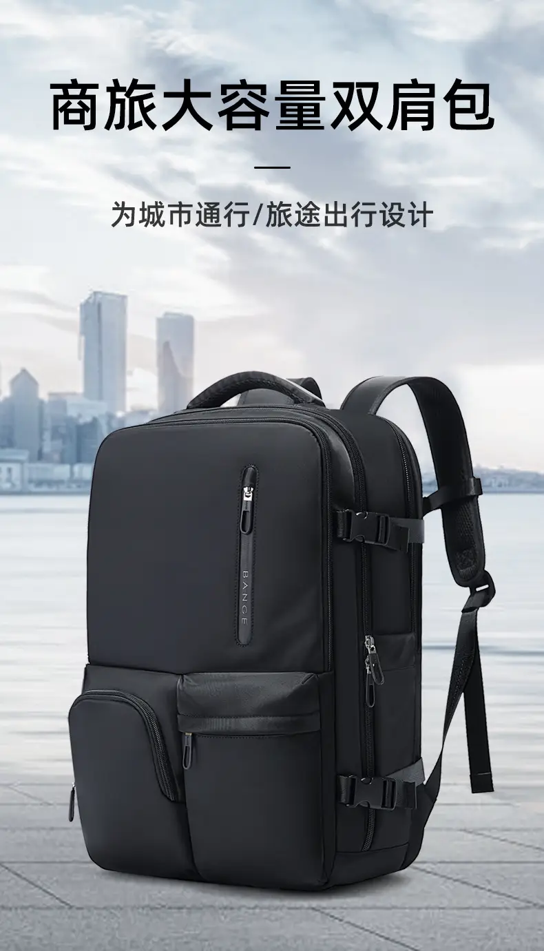 Green Large Capacity Korean Style Computer Backpack for Men Women — feature 2