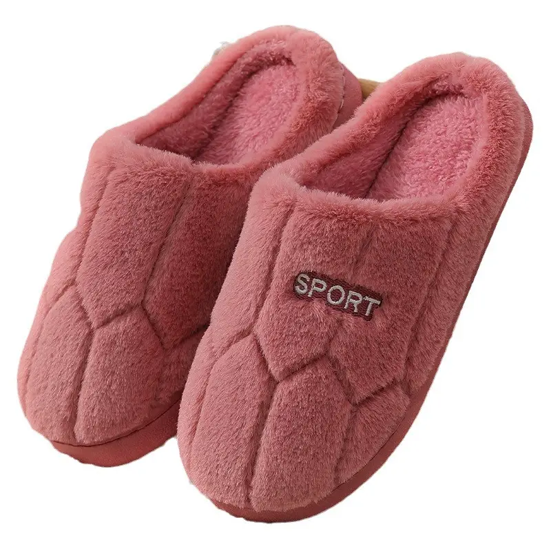 Factory Wholesale Woolen Slippers for Men Women Fleece Lined - Image 13