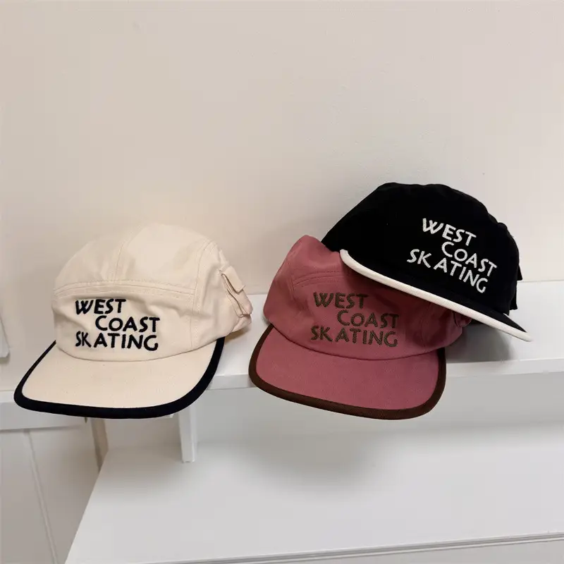 West Coast Skating Cap Women Black Red White - Image 8