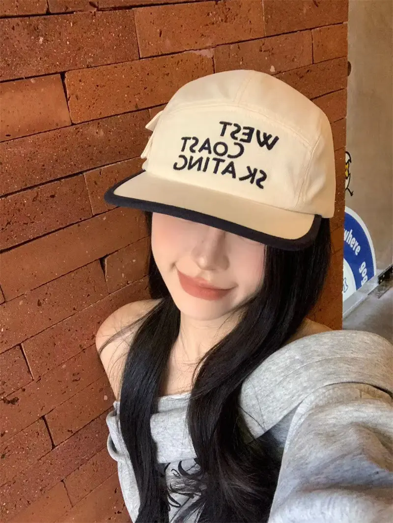 West Coast Skating Cap Women Black Red White — feature 10
