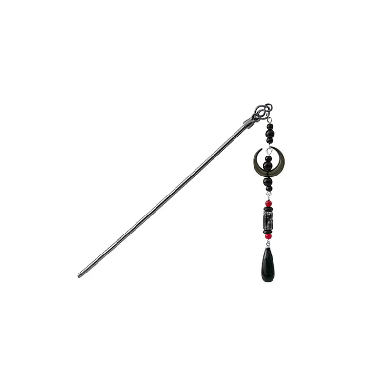 New Chinese Antique Crescent Step Shake Hairpin
