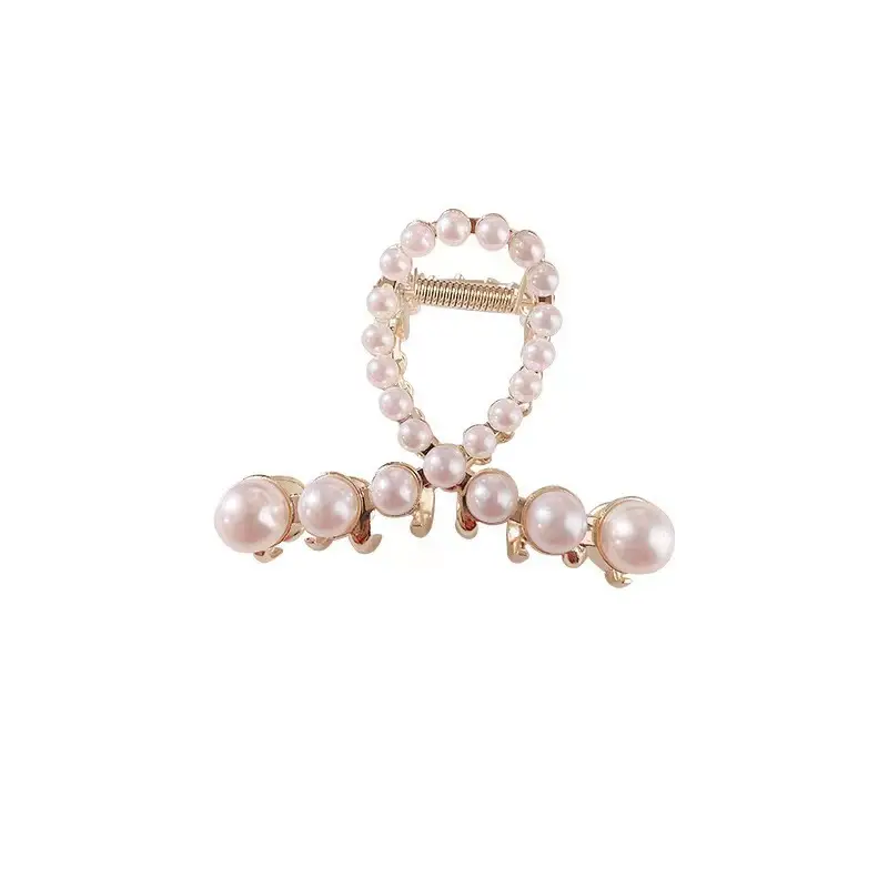 Pearl Hair Clip Small Female Hairpin 4.2x2.6cm - Image 8