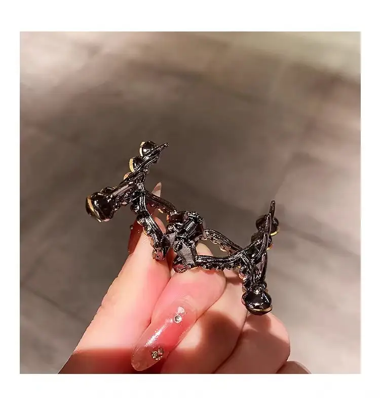 Pearl Hair Clip Small Female Hairpin 4.2x2.6cm — feature 22