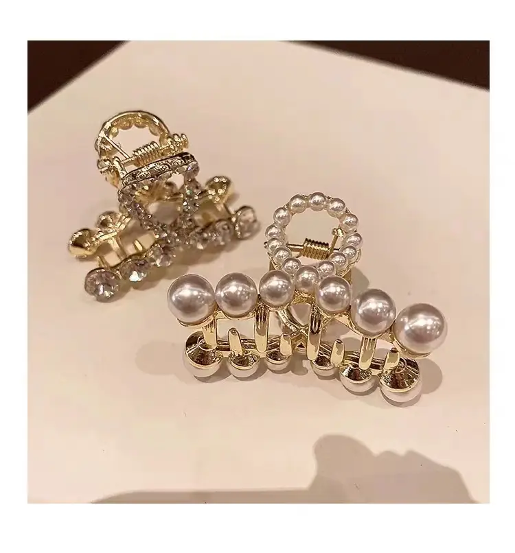 Pearl Hair Clip Small Female Hairpin 4.2x2.6cm — feature 23