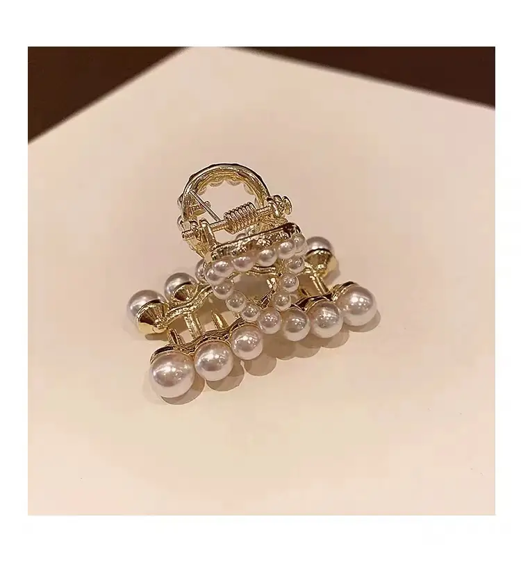 Pearl Hair Clip Small Female Hairpin 4.2x2.6cm — feature 28