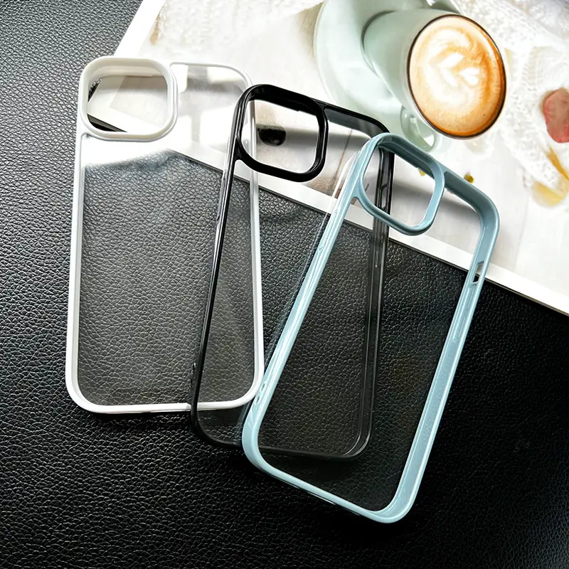 Transparent Apple 17" Mobile Phone Case with Glue Cream - Image 9