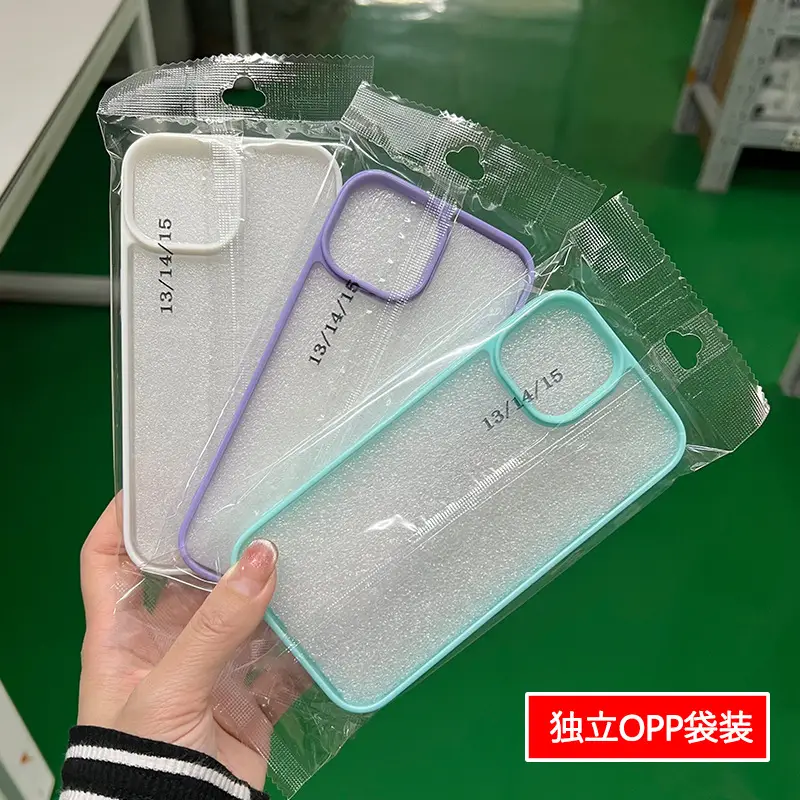 Transparent Apple 17" Mobile Phone Case with Glue Cream - Image 11