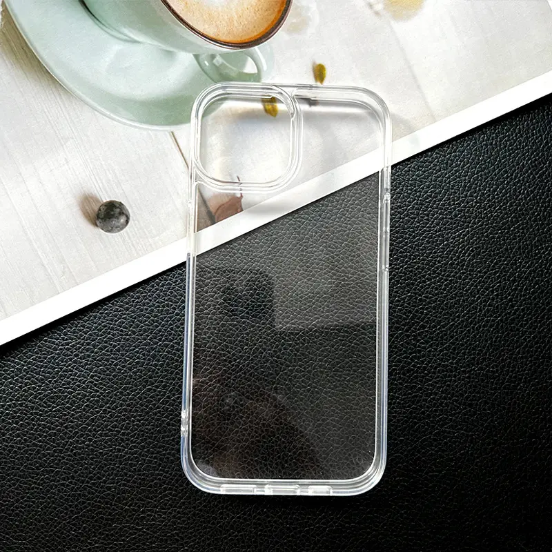 Transparent Apple 17" Mobile Phone Case with Glue Cream - Image 6