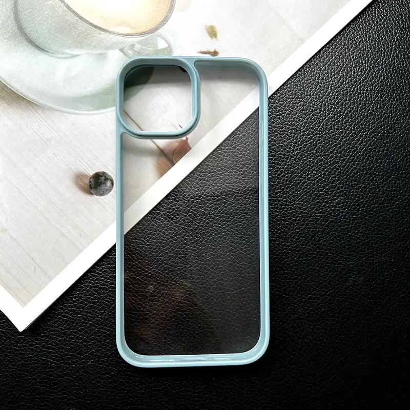 Transparent Apple 17" Mobile Phone Case with Glue Cream - Image 7