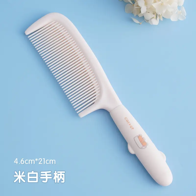 Women's White Hair Comb 4.6cm Long Straight Hair Tool - Image 2