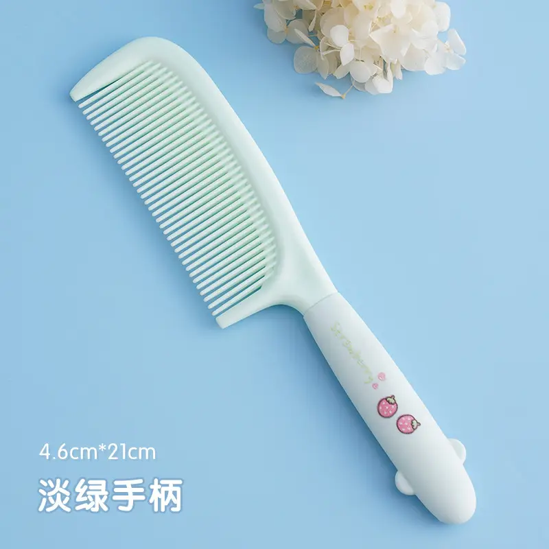 Women's White Hair Comb 4.6cm Long Straight Hair Tool - Image 4