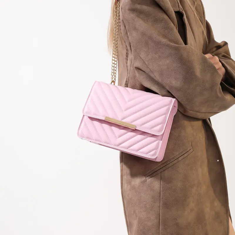 2023 Women's Mint Quilted Shoulder Messenger Bag - Image 12