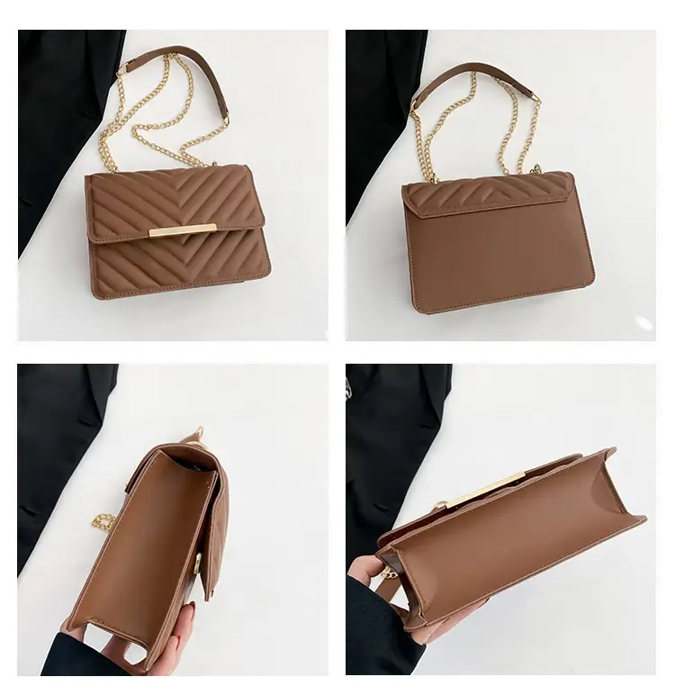 2023 Women's Mint Quilted Shoulder Messenger Bag — feature 8