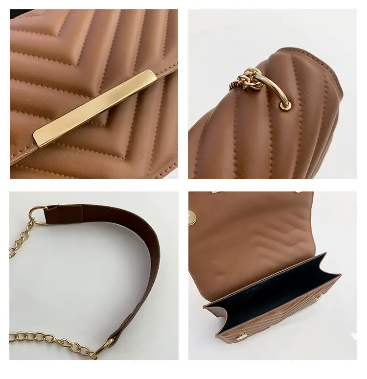 2023 Women's Mint Quilted Shoulder Messenger Bag — feature 9