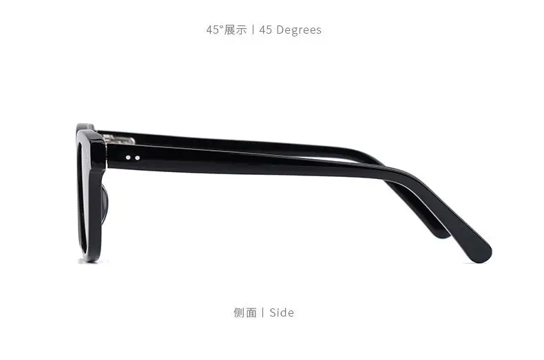Black Acetate Sunglasses for Women High Density Premium β feature 9