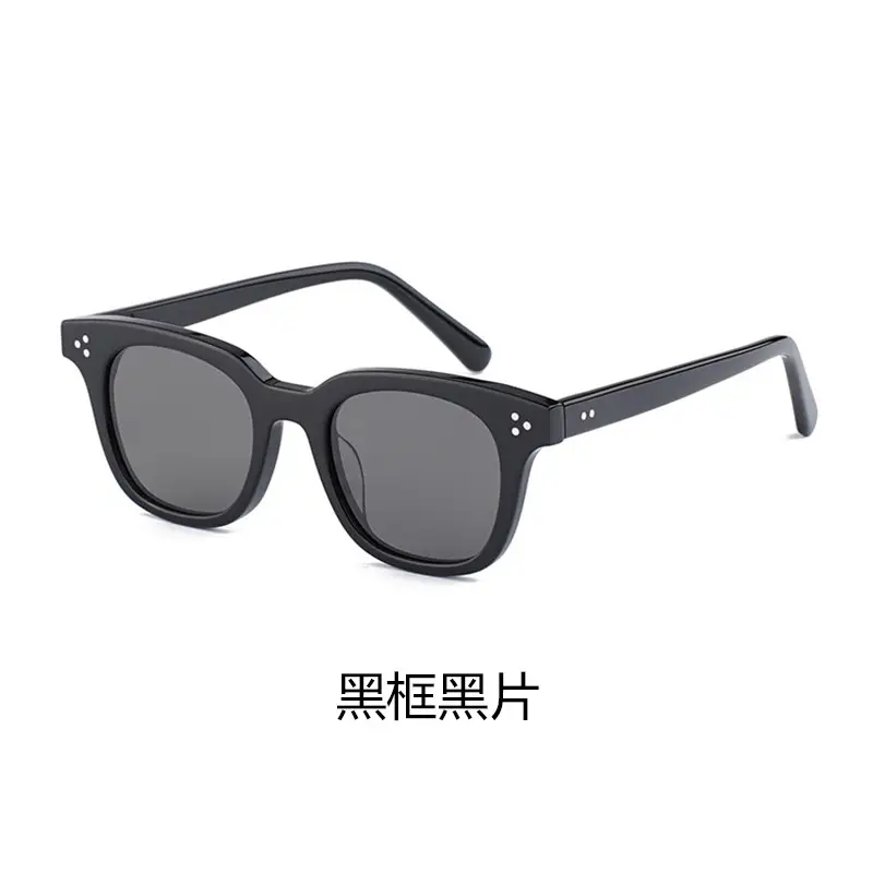 Black Acetate Sunglasses for Women High Density Premium - Image 1