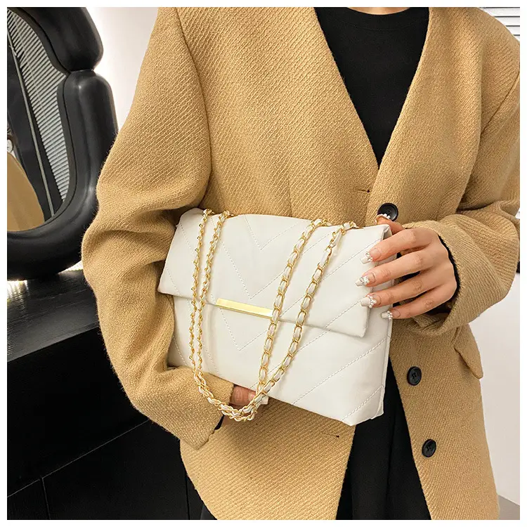 Women's Black Chain Shoulder Bag 2023 — feature 16