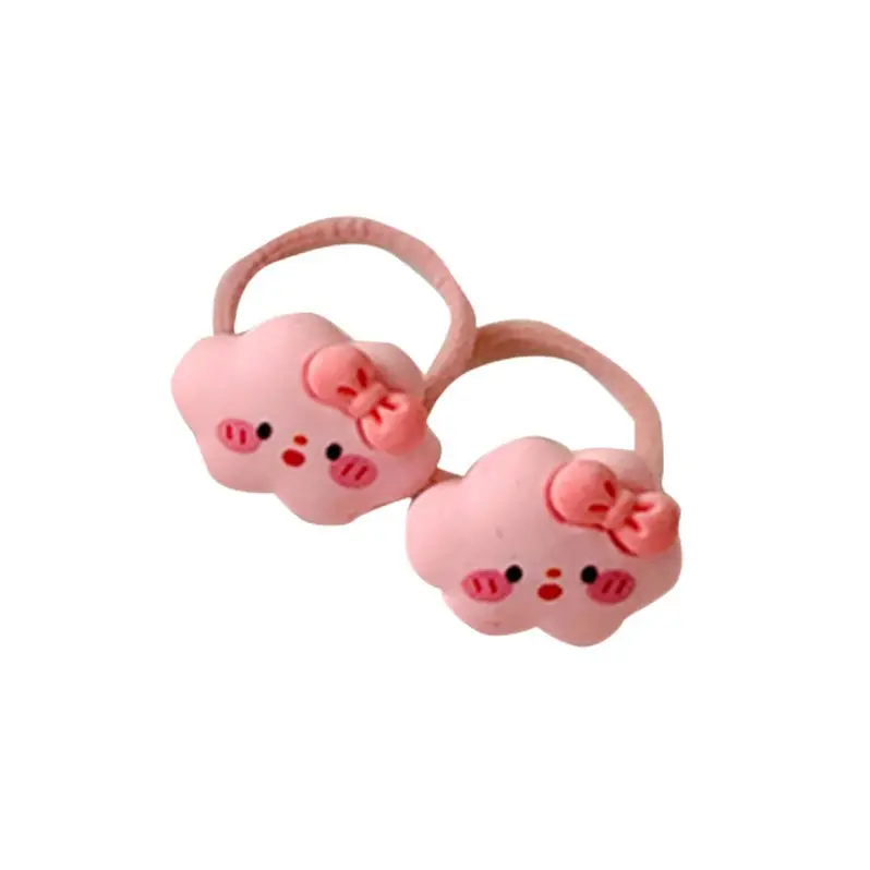 Pink Cartoon Baby Hair Bands Set of 2 - Image 22