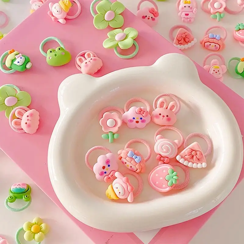 Pink Cartoon Baby Hair Bands Set of 2 — feature 6