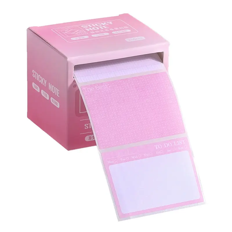 Kaba Bear Pull-Out Sticky Notes with High Appearance and Wrong Question Sticky Notes for Students with Fully Sticky Index Label Stickers