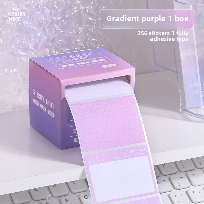 Kaba Bear Pull-Out Sticky Notes with High Appearance and Wrong Question Sticky Notes for Students with Fully Sticky Index Label Stickers