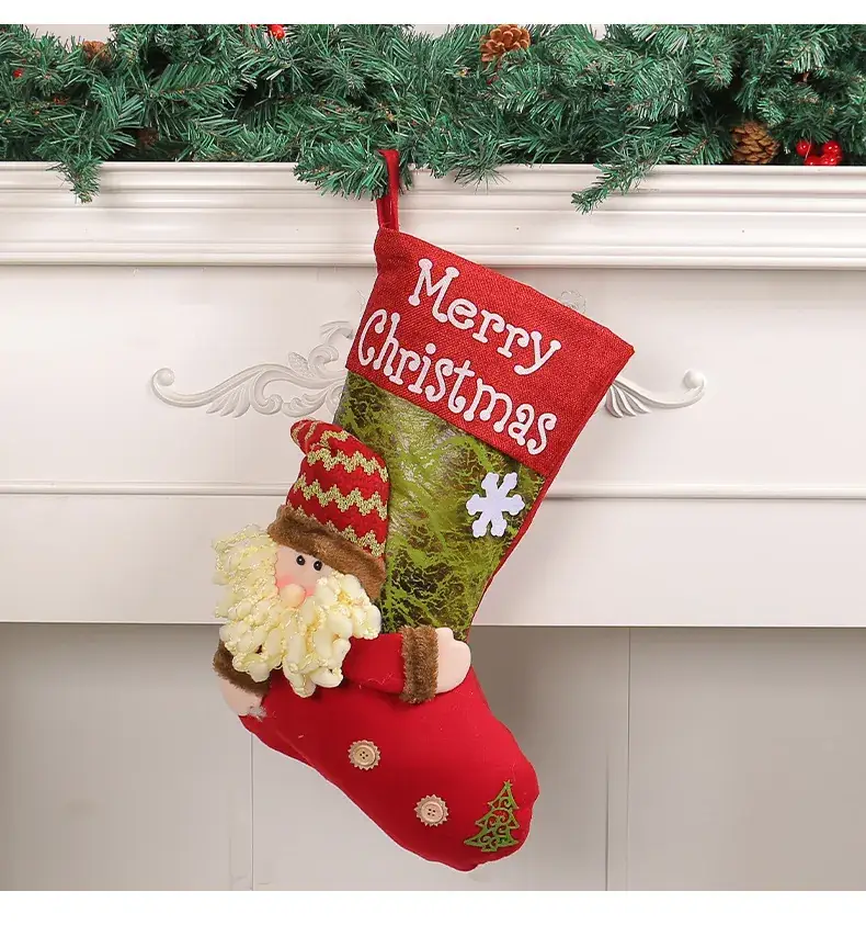 2023 Christmas Socks Santa Claus Extra Large Thickened — feature 7