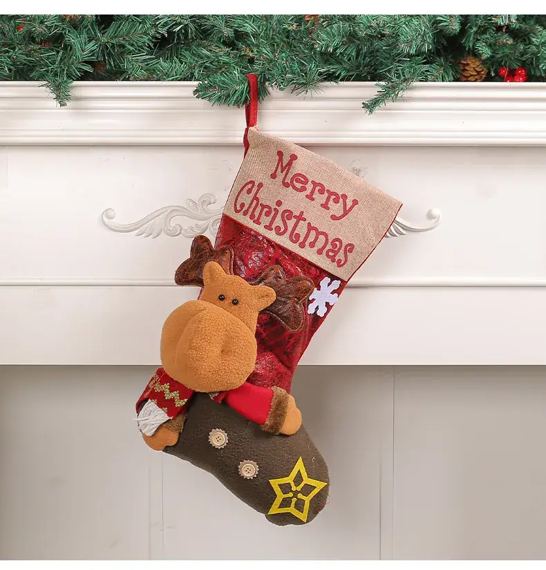 2023 Christmas Socks Santa Claus Extra Large Thickened — feature 8