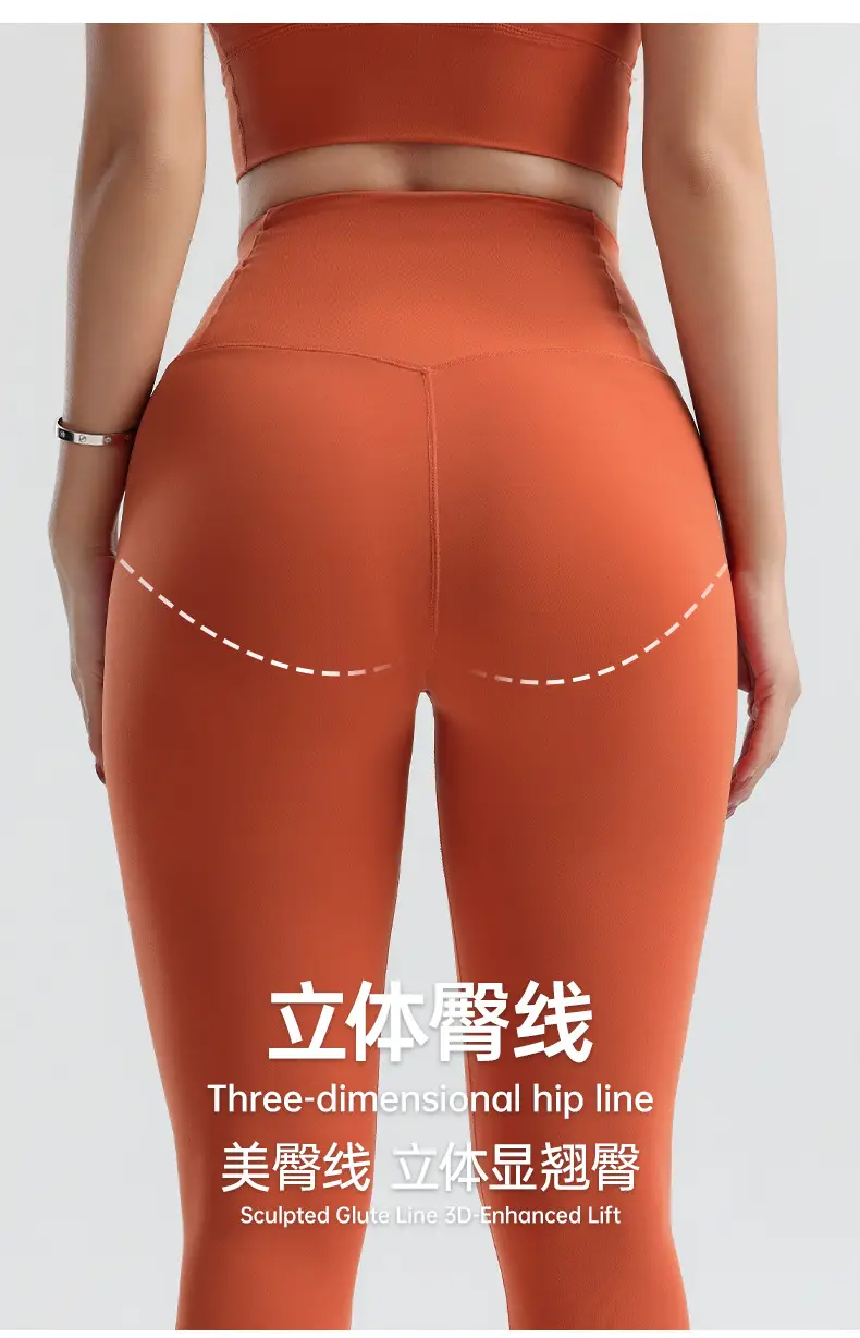 Black High Waist Yoga Pants for Women European American Fit — feature 12