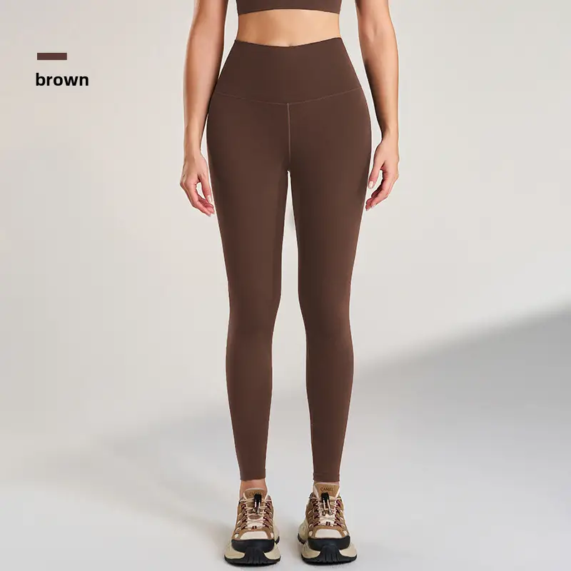 Black High Waist Yoga Pants for Women European American Fit