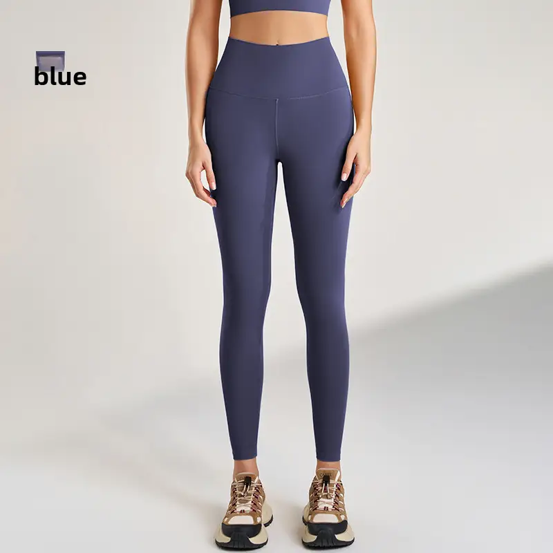 Black High Waist Yoga Pants for Women European American Fit