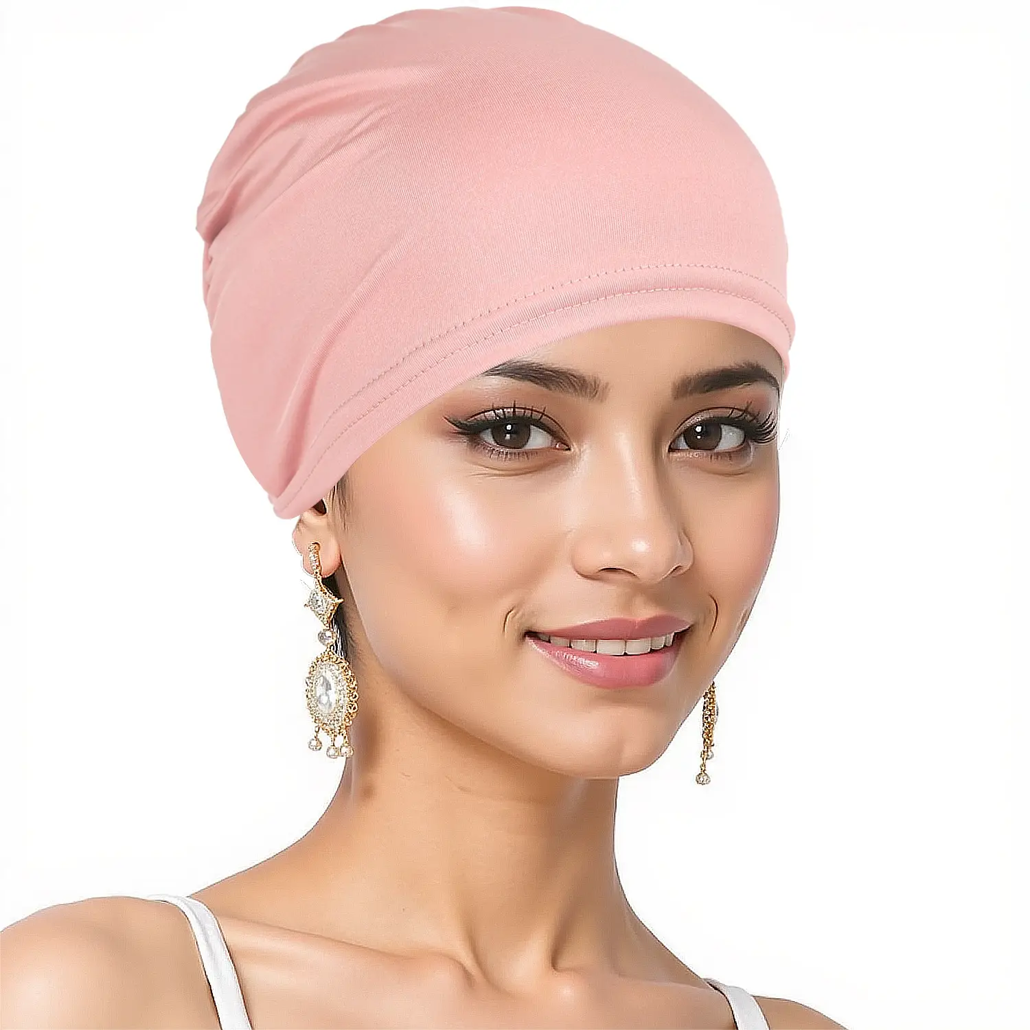 Blue Muslim Women's Base Headscarf Hat — feature 11