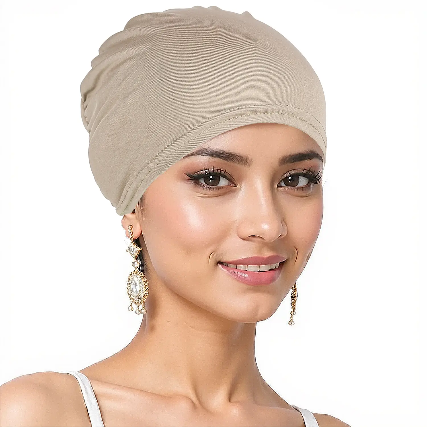 Blue Muslim Women's Base Headscarf Hat — feature 18