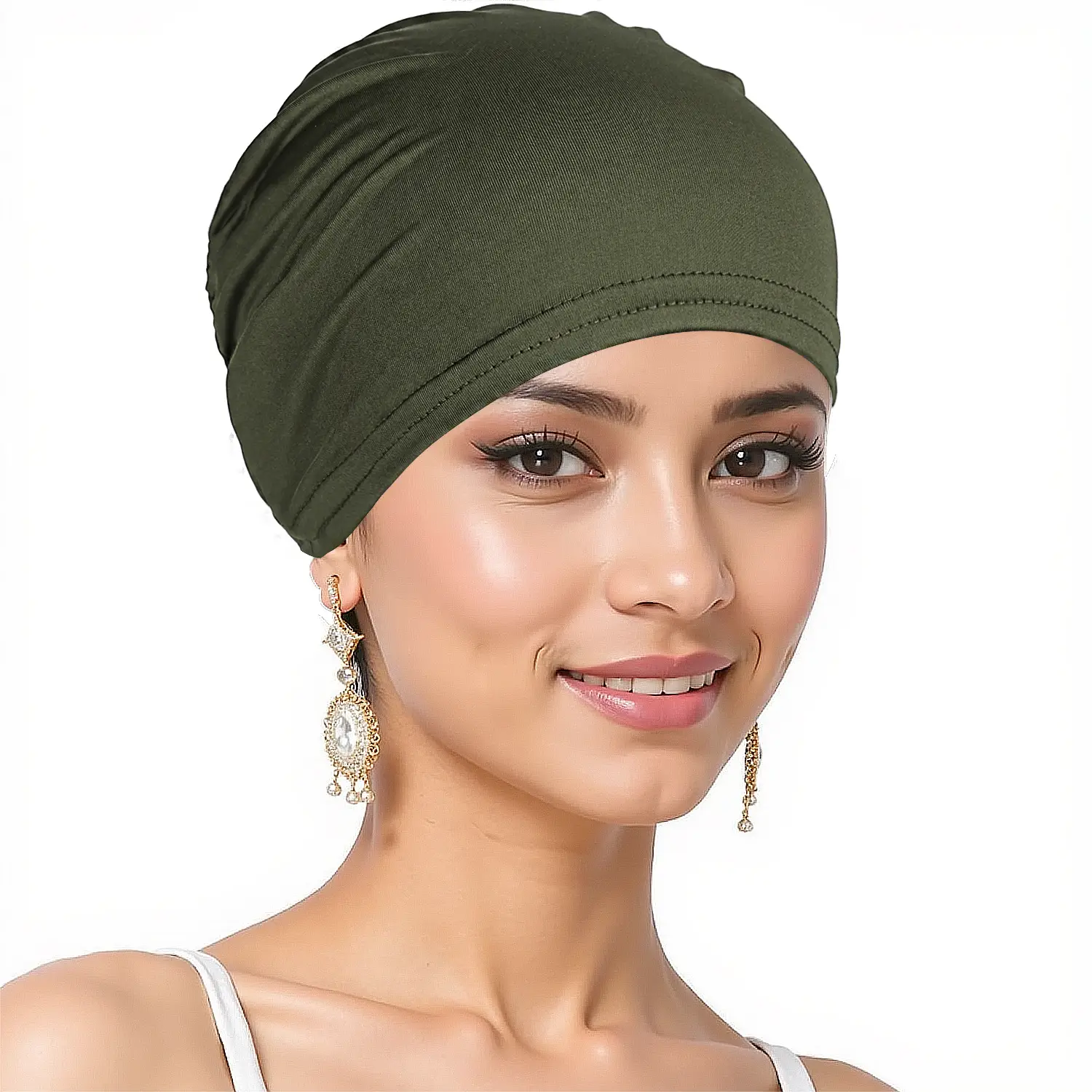 Blue Muslim Women's Base Headscarf Hat — feature 20