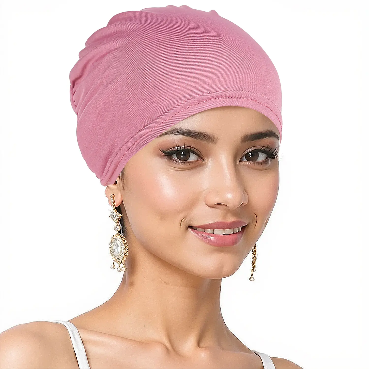 Blue Muslim Women's Base Headscarf Hat — feature 21