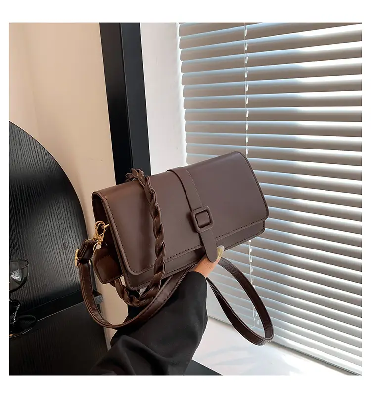 Korean Style Black Crossbody Bag for Women 2023 - Image 4