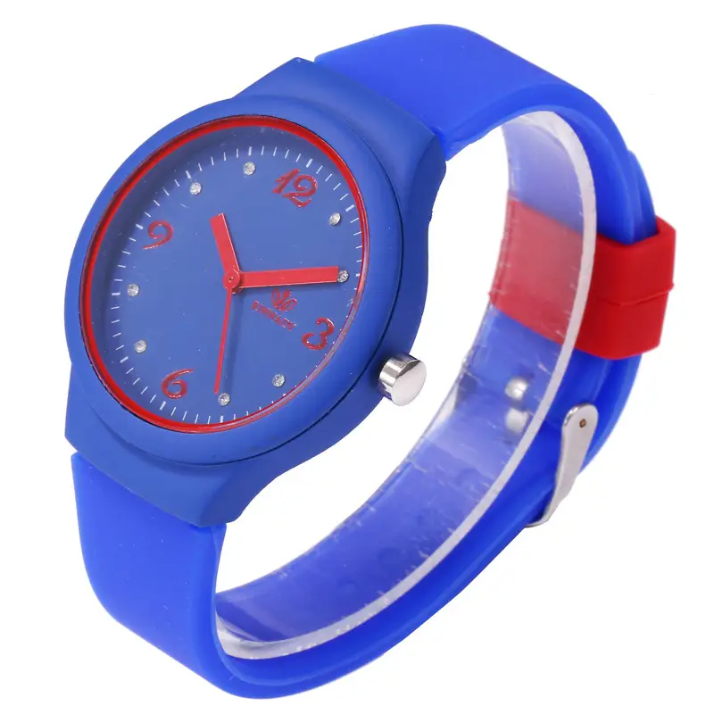 Women's Pink Silicone Quartz Watch with Cute Design - Image 11