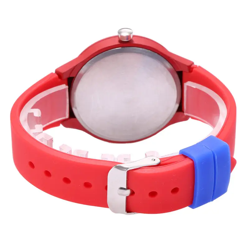 Women's Pink Silicone Quartz Watch with Cute Design — feature 12