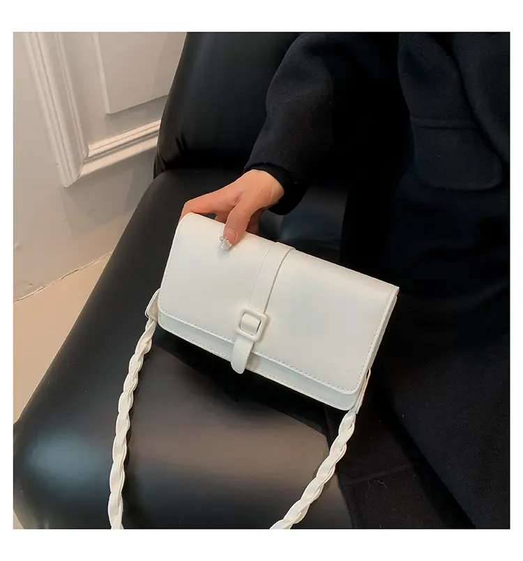 Women's Brown Leather Crossbody Bag 2023 Korean Style — feature 12