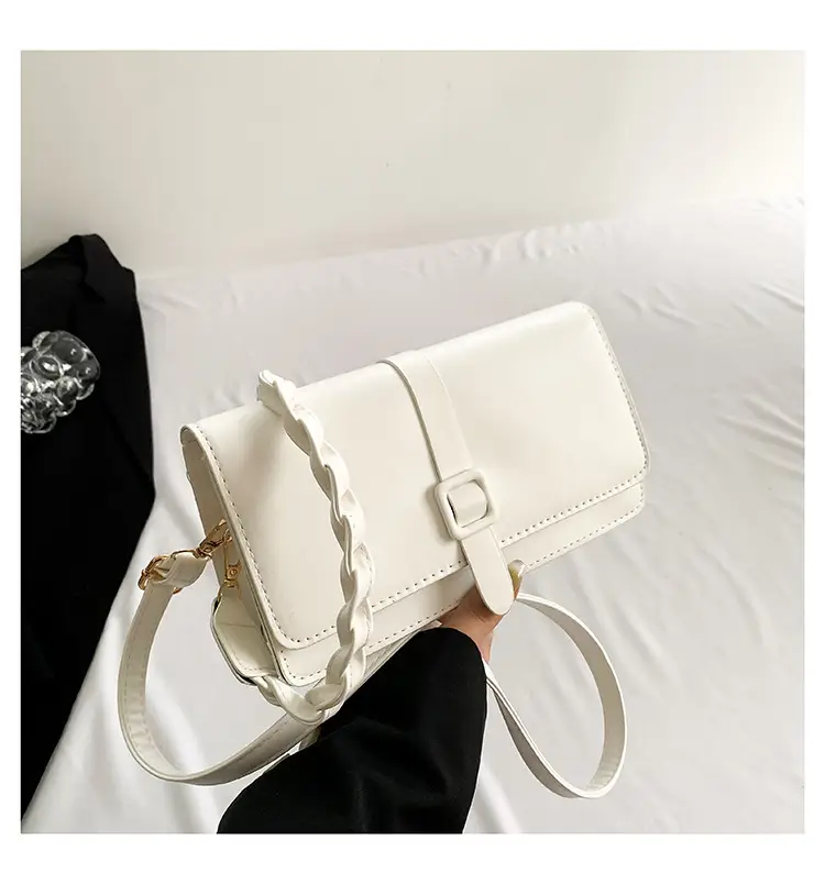 Women's Brown Leather Crossbody Bag 2023 Korean Style — feature 19