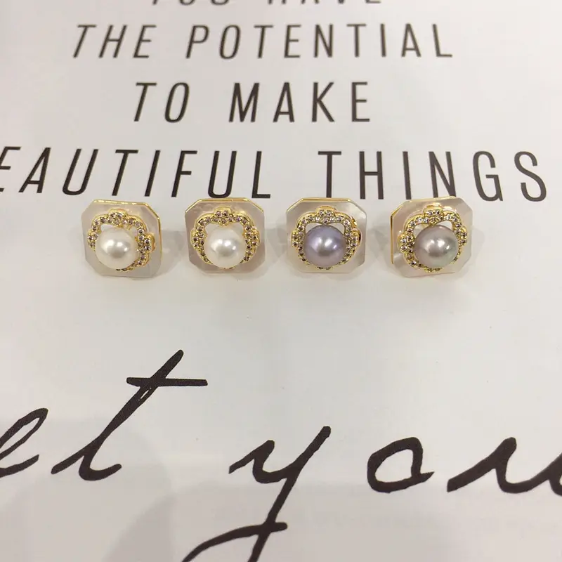 Natural Pearl Earrings for Women 18K Gold Filled — feature 7