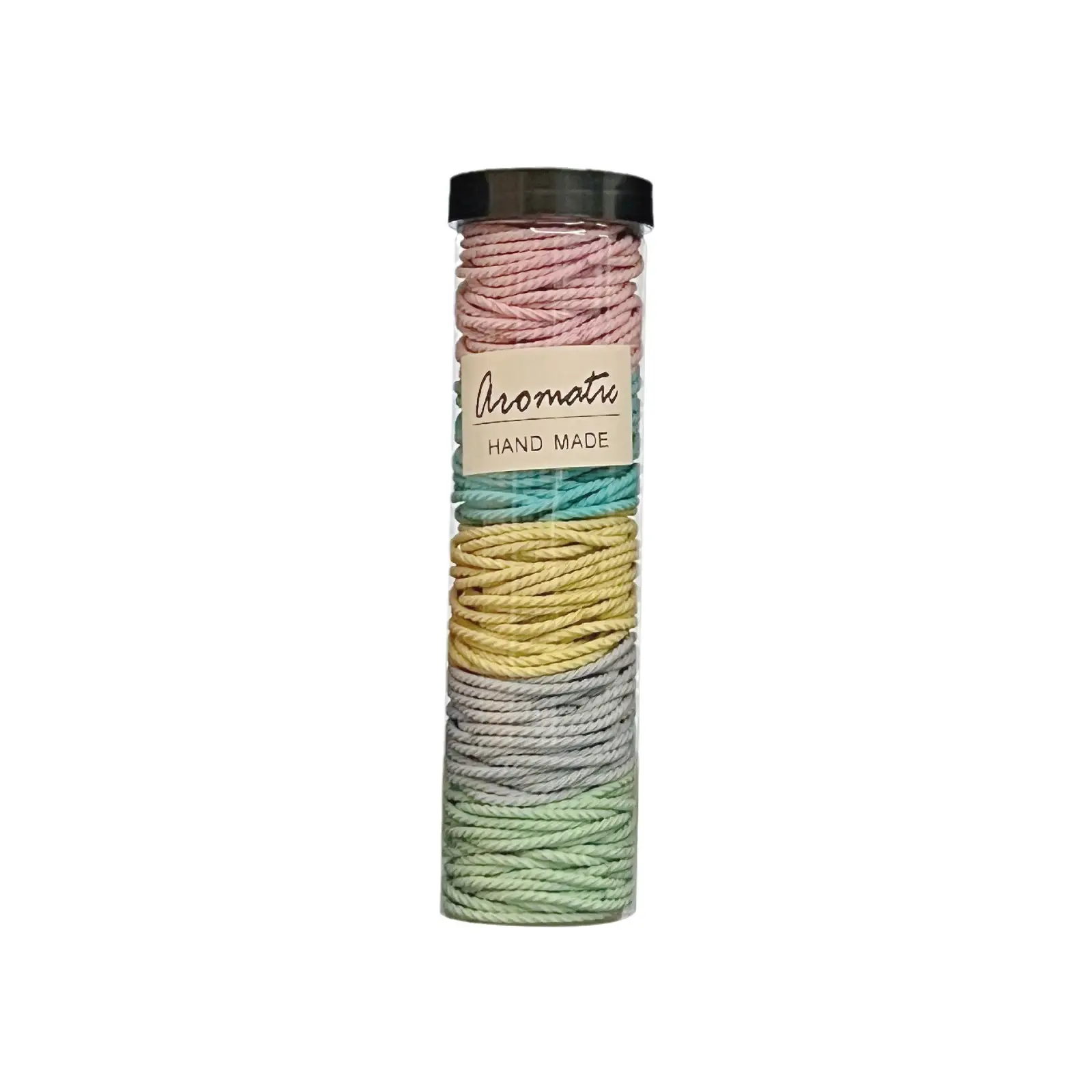 100 Pcs Rainbow Handmade Rubber Band Hair Ties