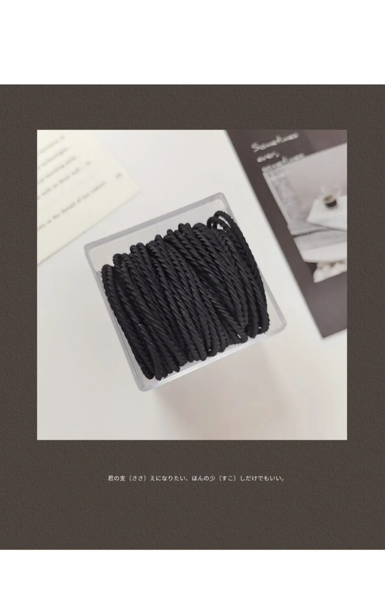 100 Pcs Rainbow Handmade Rubber Band Hair Ties — feature 32