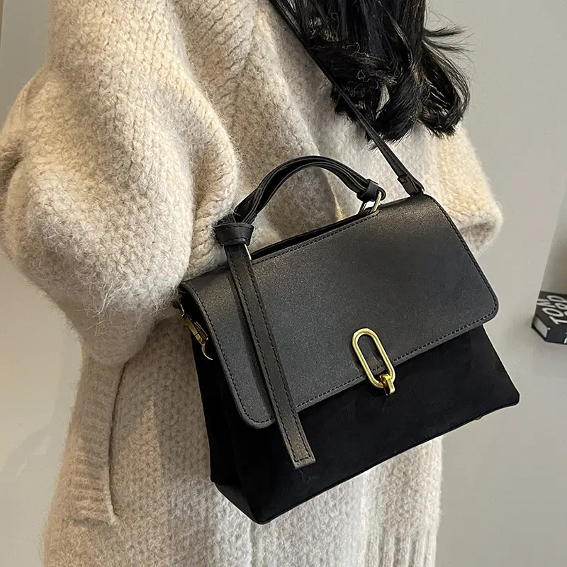 Women's Frosted Retro Shoulder Crossbody Bag Large Capacity 2026 - Image 6