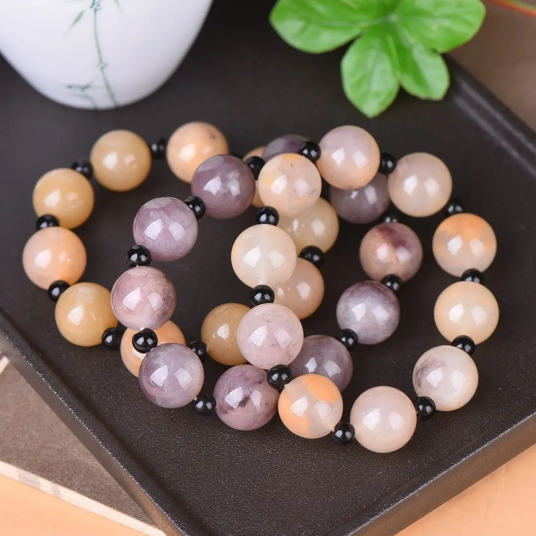 Violet Pearl Bead Bracelet 10 Pcs — feature 7